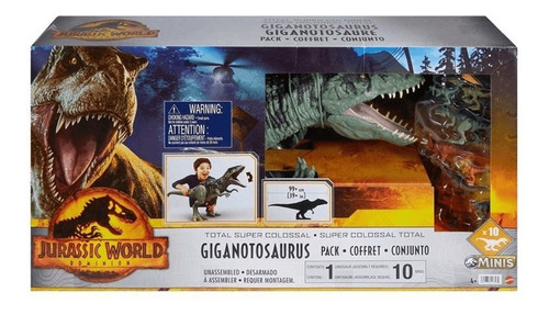 Giganotosaurus Super Colossal Total Jurassic World Dino 4070