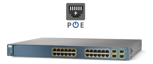 Switch Cisco Administrable C3560g 24 Puertos Gigabit Poe