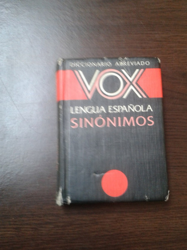 Diccionario Abreviado Vox Lengua Española Sinonimos Pocket