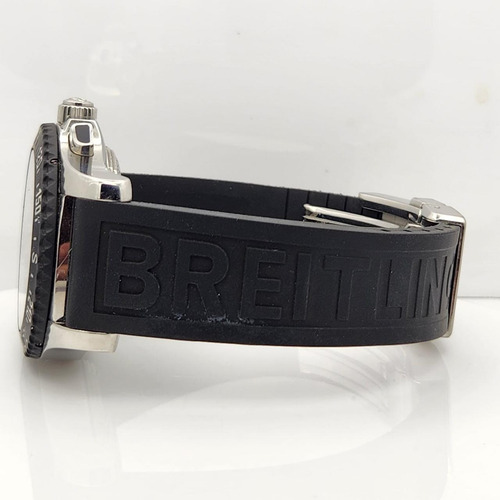 Breitling Airwolf Raven 43mm Quartz Completo Preto Preto Preto
