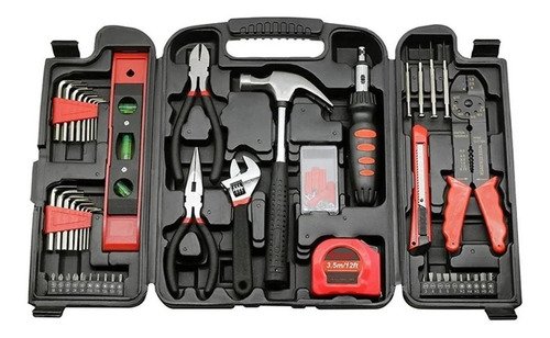 Imagen 1 de 4 de Set Herramientas Manuales 129 Piezas + Maletin