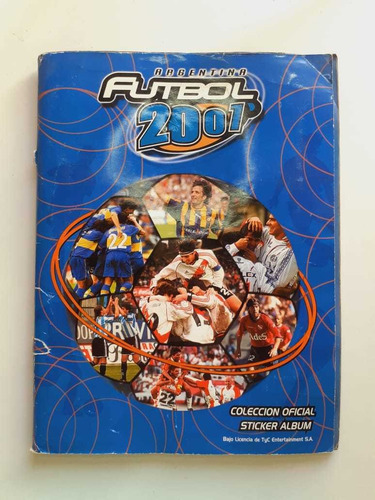 Album Fútbol 2001 (faltan 23 Figuritas)