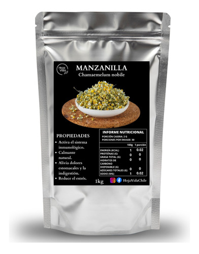 Manzanilla Flor 100g