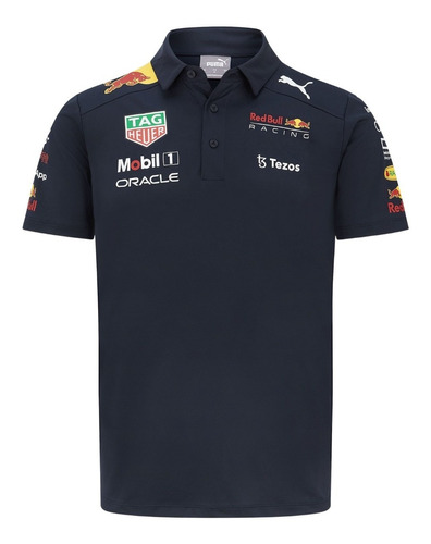 Playera Polo Oficial F1 Red Bull Checo Pérez Gp 2022