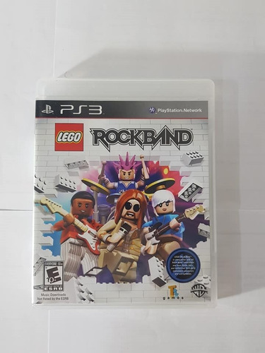 Lego Rockband Playstation 3 Ps3 Excelente Estado !!