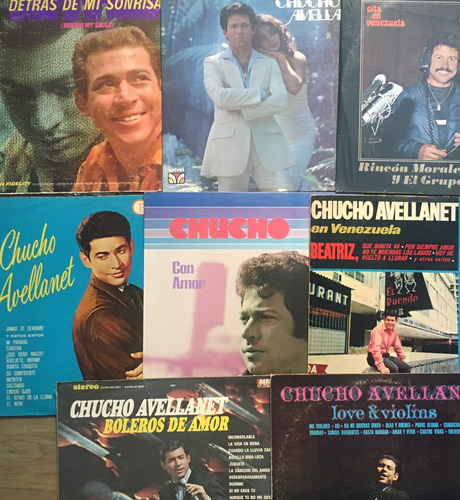 Chucho Avellanet Boleros Discos L.p. Vinil