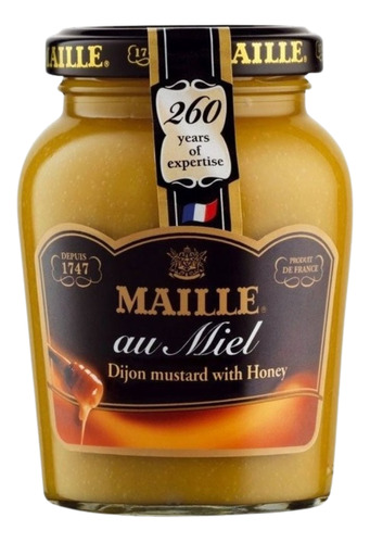 Mostaza Dijon Con Miel Maille 200ml Origen Francia