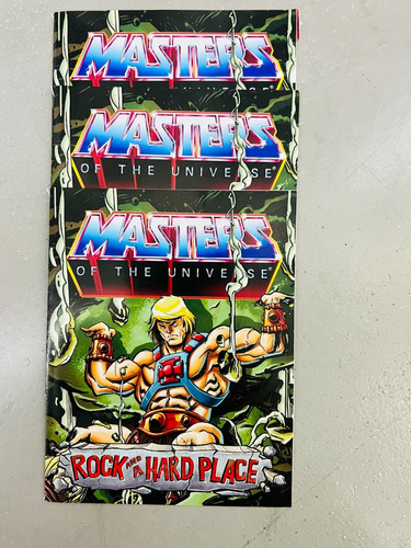 Motu Origins Mini Comic Rock And A Hard Place No Classics