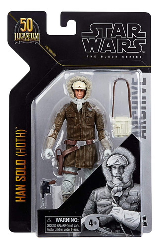  Star Wars Black Series Archive - Han Solo (hoth)