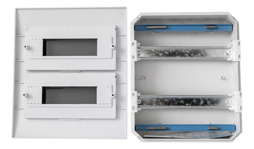 Quadro Caixa Distribuição 24 Disjuntores Embutir Barramento