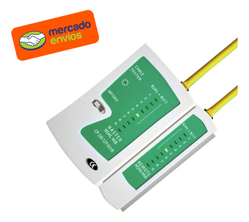 Testeador Cable De Red Rj45 / Rj11 / Rj12 Cat5/cat6/cat7
