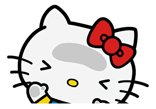 Matomo Adhesivo De Vinilo Divertido De Hello Kitty Para Coc.