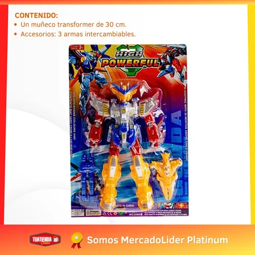 Figura De Acci n Mu eco Transformer Accesorios Armas Ni os