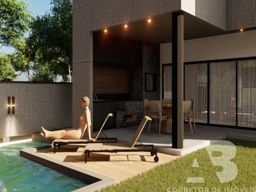 Imagem 3 de 14 de Casa Condomínio Caledônia, 04 Suítes, Sendo 01 Com Hidro + 01 Dormitório, Piscina, 02 Vagas De Garagem Cobertas, Areias, Camboriú, Sc. - Ca00033 - 69585805