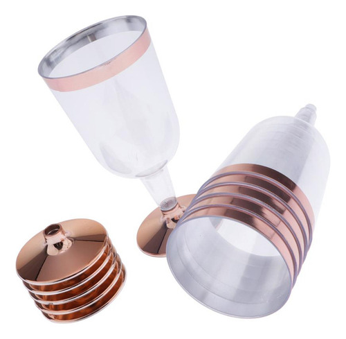 Copos De Brinde De Champanhe De Plástico Com 12 Peças