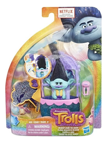 Trolls Muñeco Ramon Al Agua Hasbro