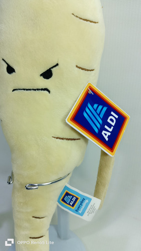 Rábano Peluche Original Aldi Importado 35 Cms