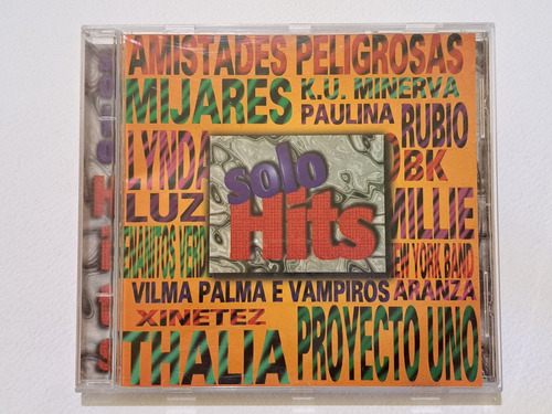 Solo Hits 1996 Cd Thalia Paulina Rubio Mijares Lynda Aranza