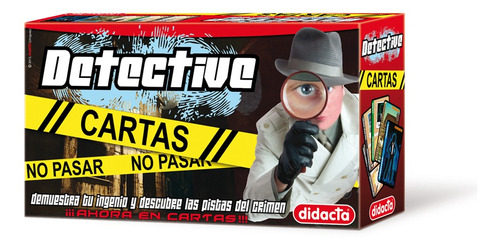 Juego De Mesa Didacta Detective Cartas