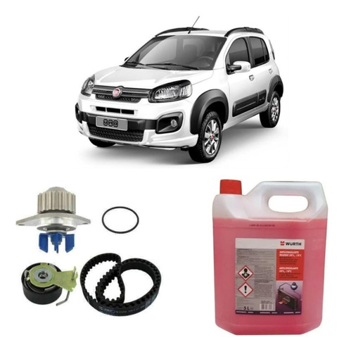 Kit De Distribución Fiat Uno Way Fiorino 1.4 C/colocación 