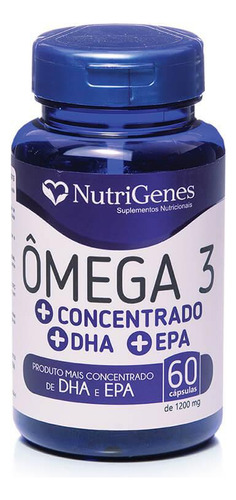 Ômega 3 - 60 Caps De 1200mg