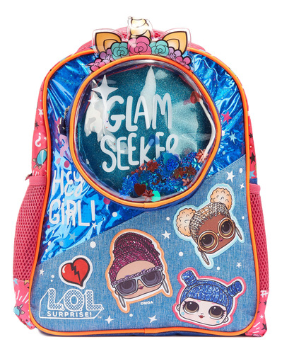 Mochila Lol Surprise Glam Seeker Estampado Azul 159553 Kinder Ruz 