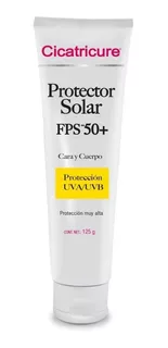 Protector Solar Cicatricure Fps50+ Cara y Cuerpo 125 Gr