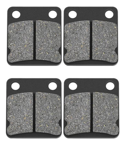 2 Pares De Pastillas De Freno Para Suzuki Atv Lt-f 250 400