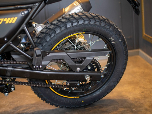 Imagen 18 de 25 de Royal Enfield Scram 411 Graphite Yellow Entrega Inmediata