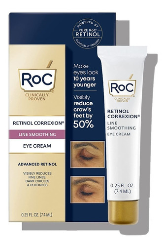 Roc Retinol Correxion Crema De Ojos Mini- Ojeras E Hinchazón Momento de aplicación Noche Tipo de piel Todo tipo de piel