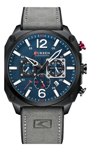 Reloj Para Hombre Curren Curren Chronograph Kred360102 Gris