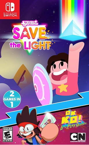Steven Universe Save the Light & OK K.O.! Let's Play Heroes Combo  Nintendo Switch Físico