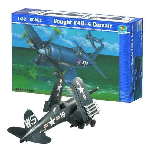 割引購入 Avião Vought F4u-4 Corsair - 1/32 - Kit Trumpeter 02222 航空機・ヘリコプター