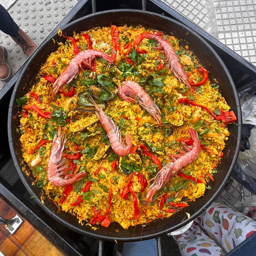 Elaboración De Paella En Tu Evento.  Marisko Show 