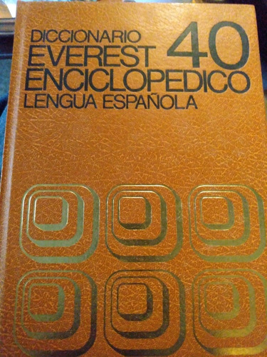 Diccionario Everest Enciclopédico 40 Lengua Española