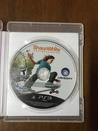 Juego Ps3: Shaun White Skateboarding (solo Disco)