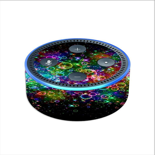 Skin Vinilo Wrap Para Echo Dot 2 2nd Generation Arco Iris
