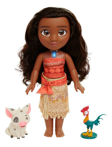 Muñeca Que Canta Disney Princess Moana, 35 Cm