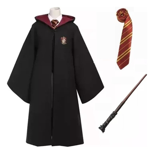 Capa De Harry Potter Bordada Hogwarts Slytherin Capa Niños