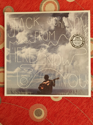 Jack Johnson From Here To Now To You. Vinilo Importado 
