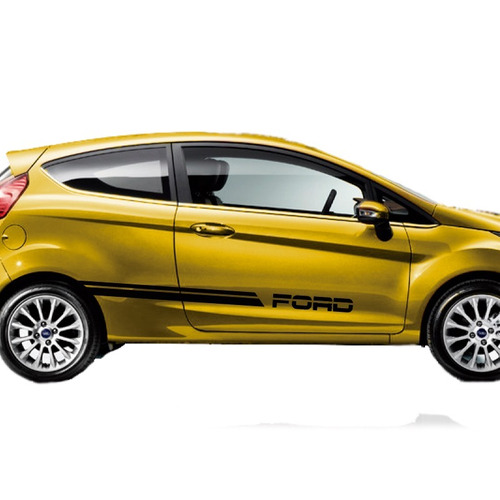 Ford Fiesta, Calco Ploteo Modelo Slash