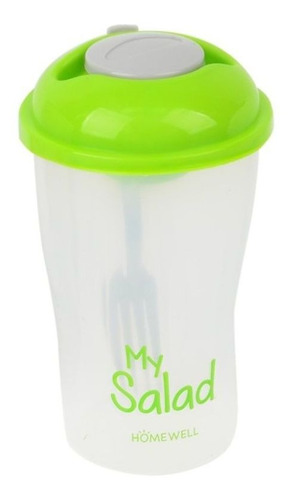 Vaso Para Ensalada Con Tenedor My Salad Homewell