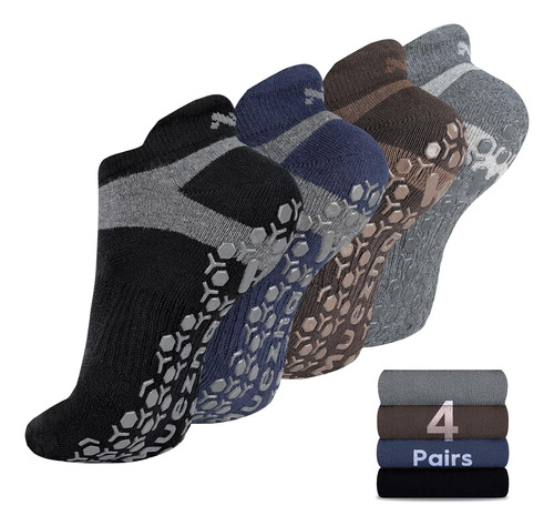 Calcetines Antideslizantes Muezna Negro+marrón/azul Marino/g