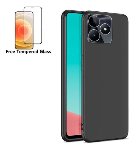 Capa Para Realme Note 50 Soft Exaggerated Com Membrana De Vi