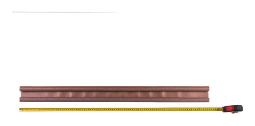 Imagen 6 de 9 de Zócalo Burlete Suprabond Doble Bajo Puerta 95cm - Marrón