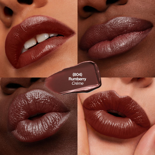 Lápiz Labial Revlon Super Lustrous Creamy Rumberry (804) 4,4