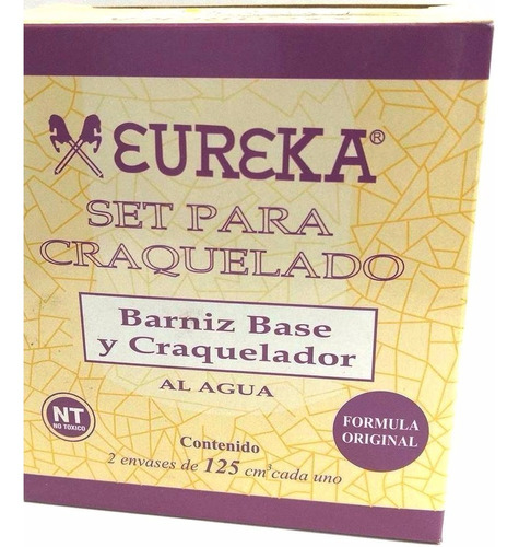 Set Craquelador Eureka 125 Ml