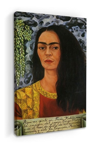 Cuadro Decorativo Canvas Frida Kahlo Autorretrato