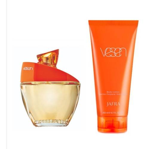 Set Perfume Y Loción Corporal Vesen De Jafra, Perfume Muj