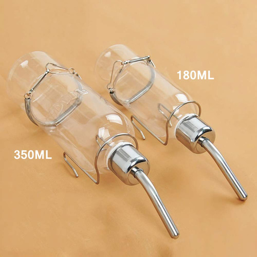 Botellas De Agua Pequeñas Sin Goteo Para Mascotas 6 Onzas Claro